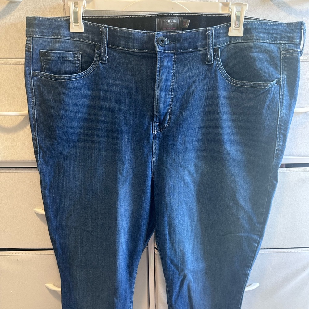 Torrid Dark Blue Denim Jeans
